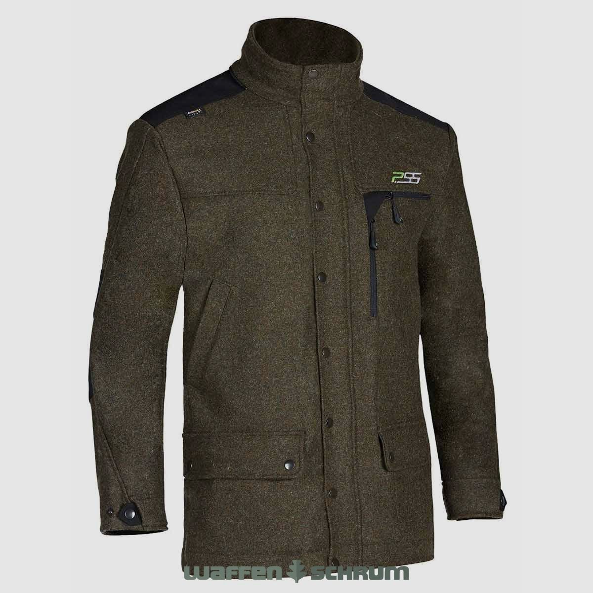 Pfeiffer Sicherheitssysteme Lodenjacke X-Treme Grün/ Schwarz