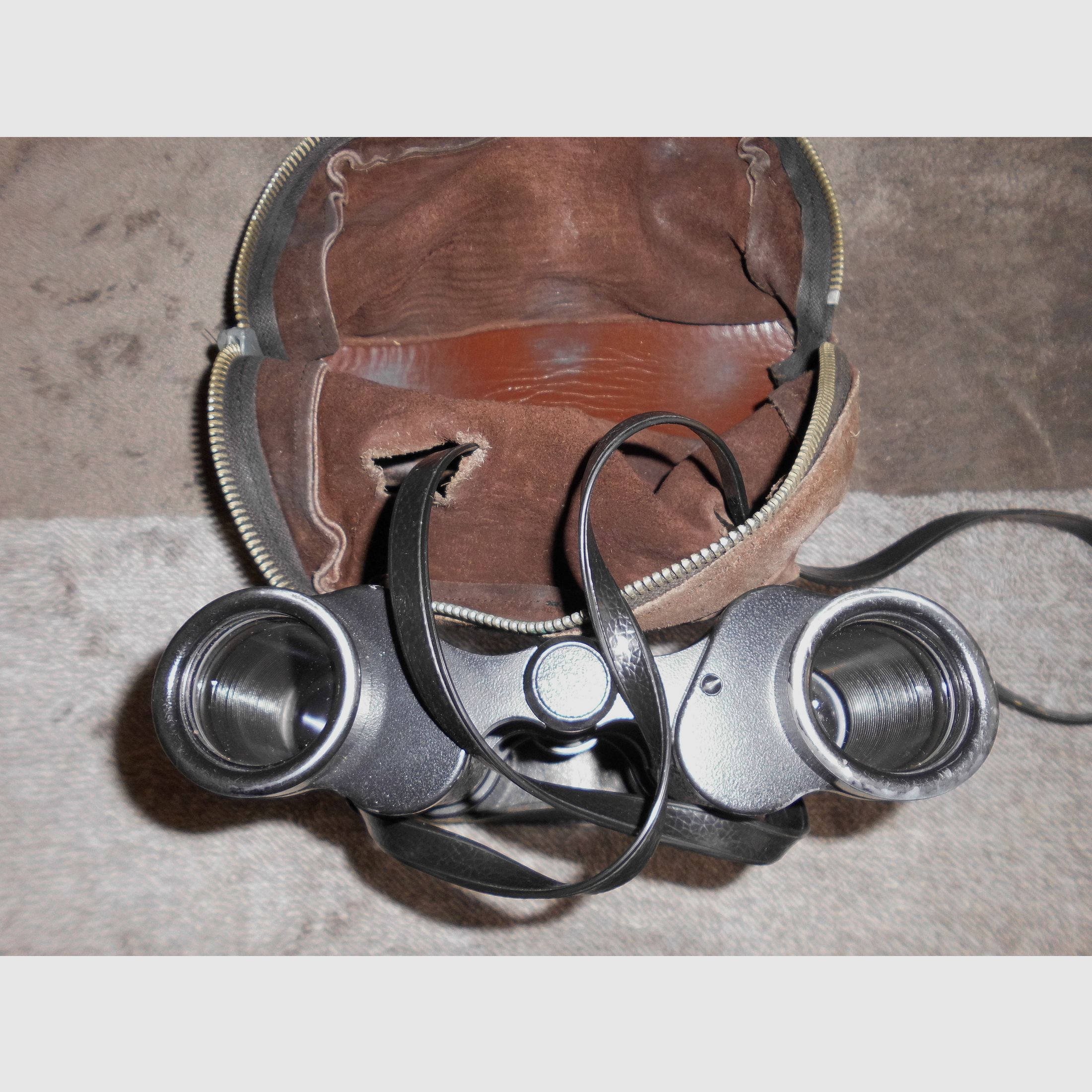 Original Carl Zeiss Jena DELTRINTEM 8x30 Q1 Fernglas Made in DDR