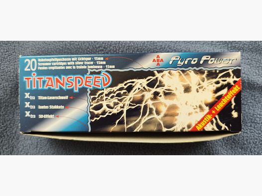 ABA Titanspeed Xtra Pyro Power raketpijlen 15 mm