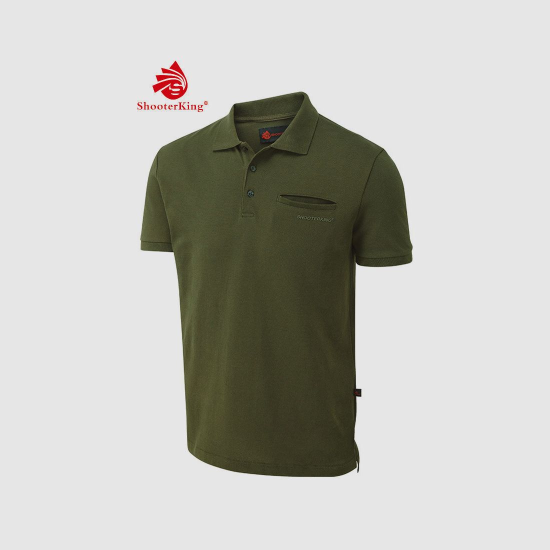 Shooterking Game Polo Shirt grn L