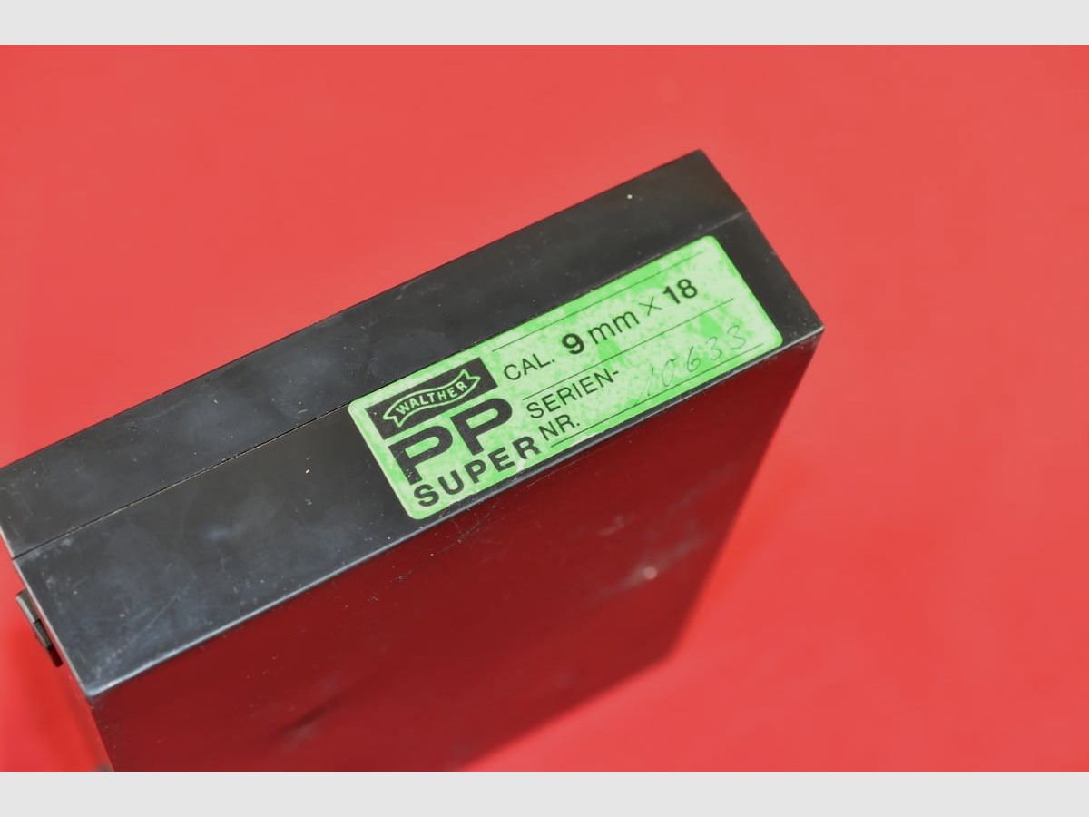 #5250 WALTHER PP SUPER Pistole, Kal. 9x18 POLICE, Bild 28 von 28