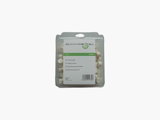 VFG Pulitore in feltro per fucile 100 pezzi Cal.16