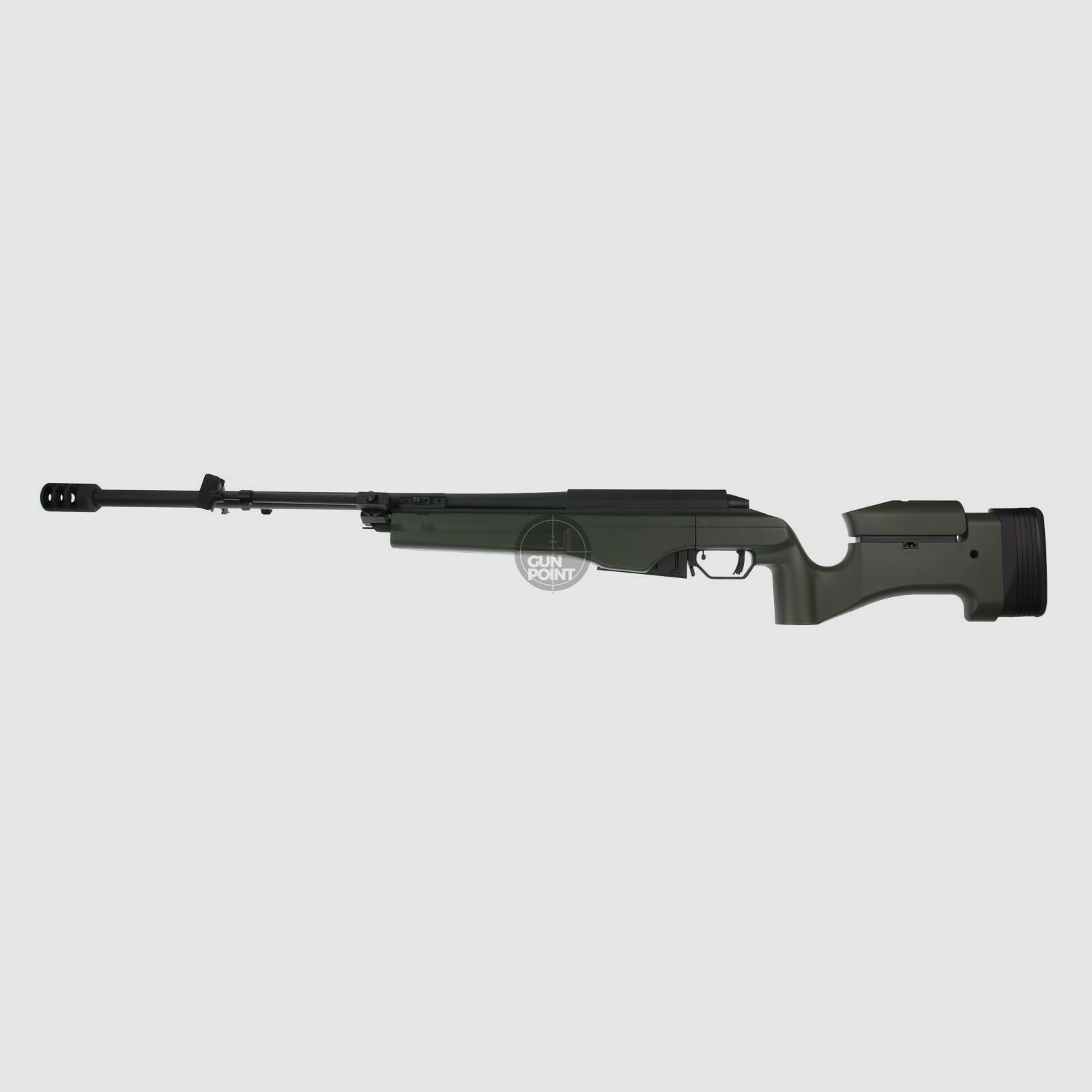 Softair - Gewehr - ARES - MSR-009 Sniper Gas OD (oliv) - ab 18, ber 0,5 Joule