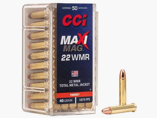 CCI Maxi-Mag TMJ 40grs 50St .22wmr