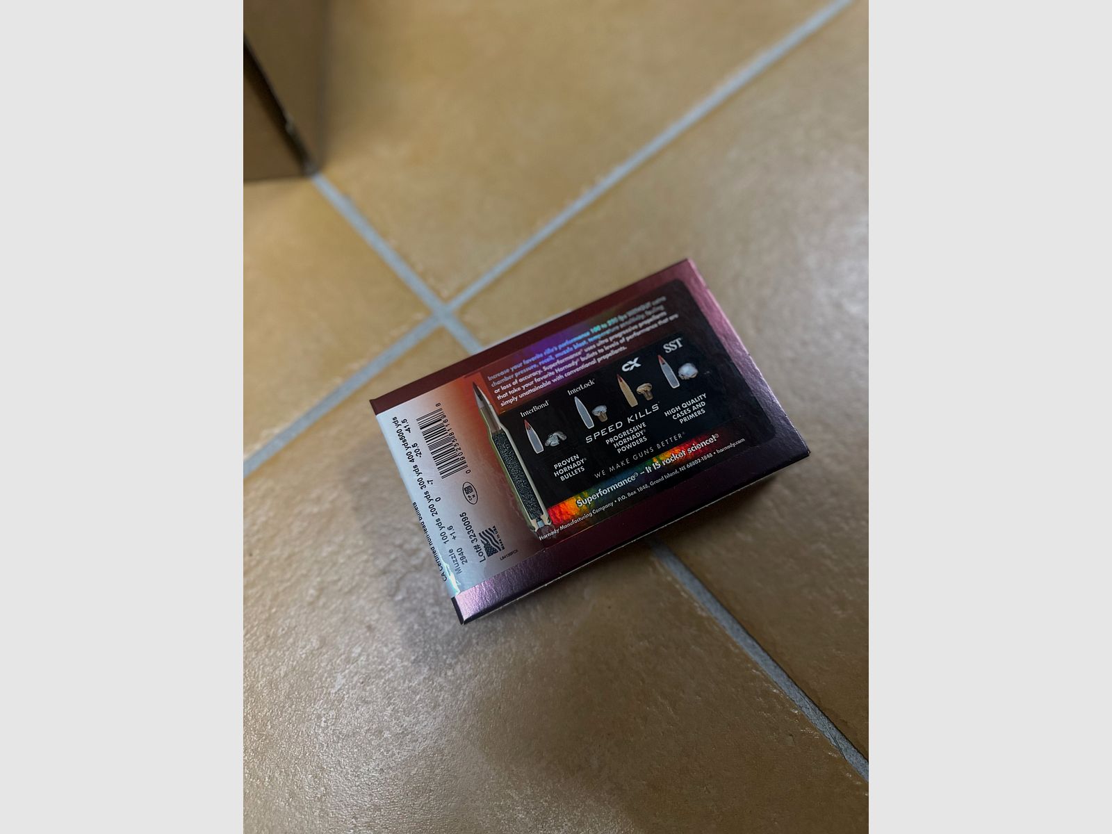 Hornady .30-06 Spr. Superformance® CX 10,7g/165grs. - 100 Schuss (5Packungen) 