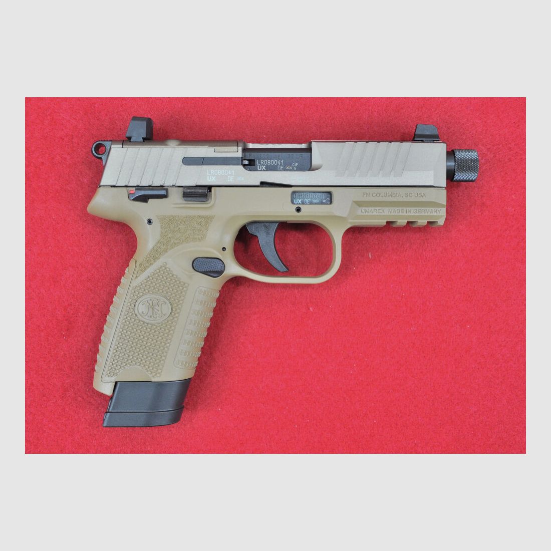 FN 502 T FDE .22lr