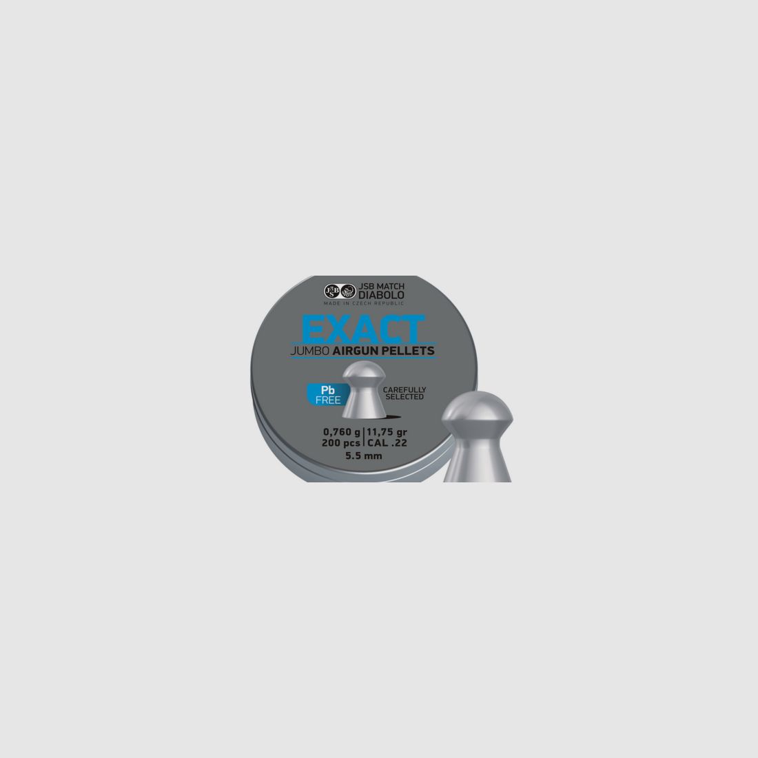 JSB bleifreie 5,5mm Diabolos | 11,75 grains, Bild 3 von 3