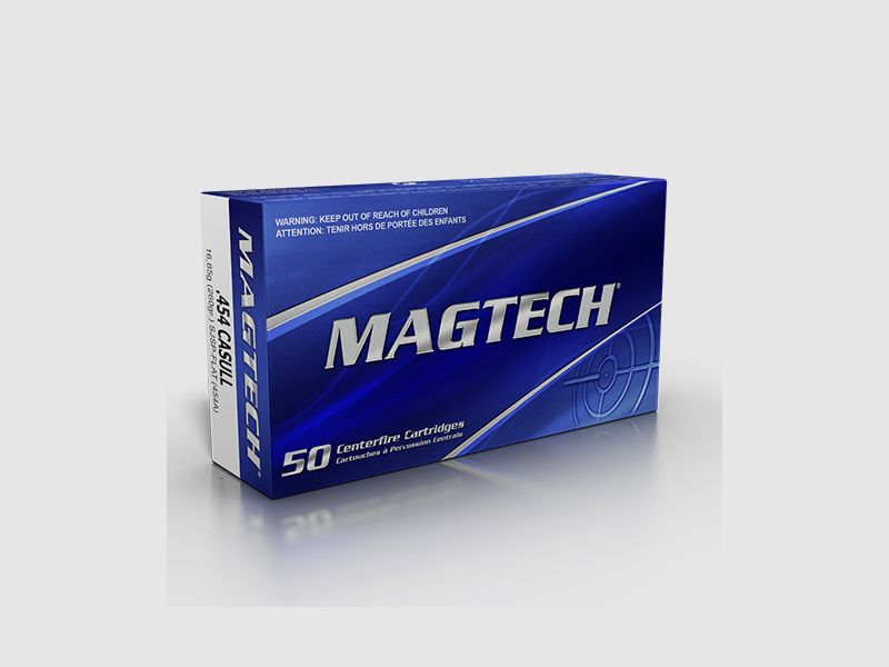 Magtech .454 Casull 260GR SJSP 20 Patronen