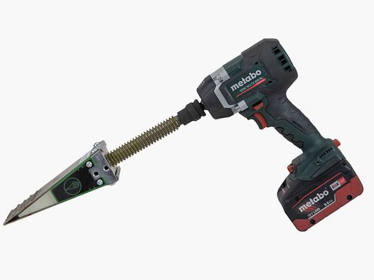 Conjunto Fllkeil TR 24 AQ con llave de impacto Metabo SSW 18 LTX 800 BL, 2 baterías de 8,0 Ah y cargador ASC 290
