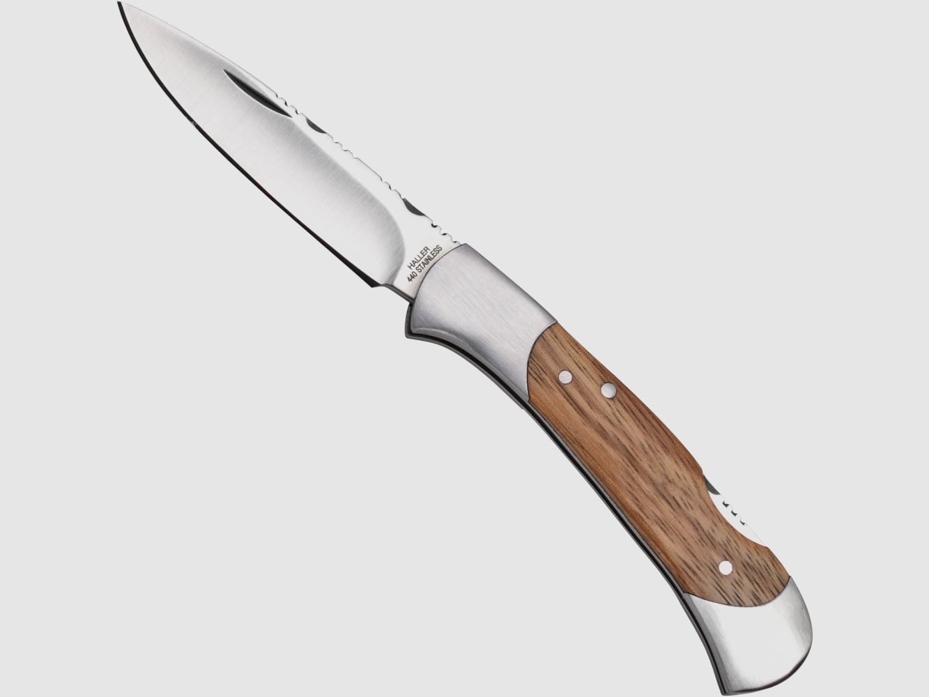 Stahlbacken Zebraholz Klapp - messer 440rsf