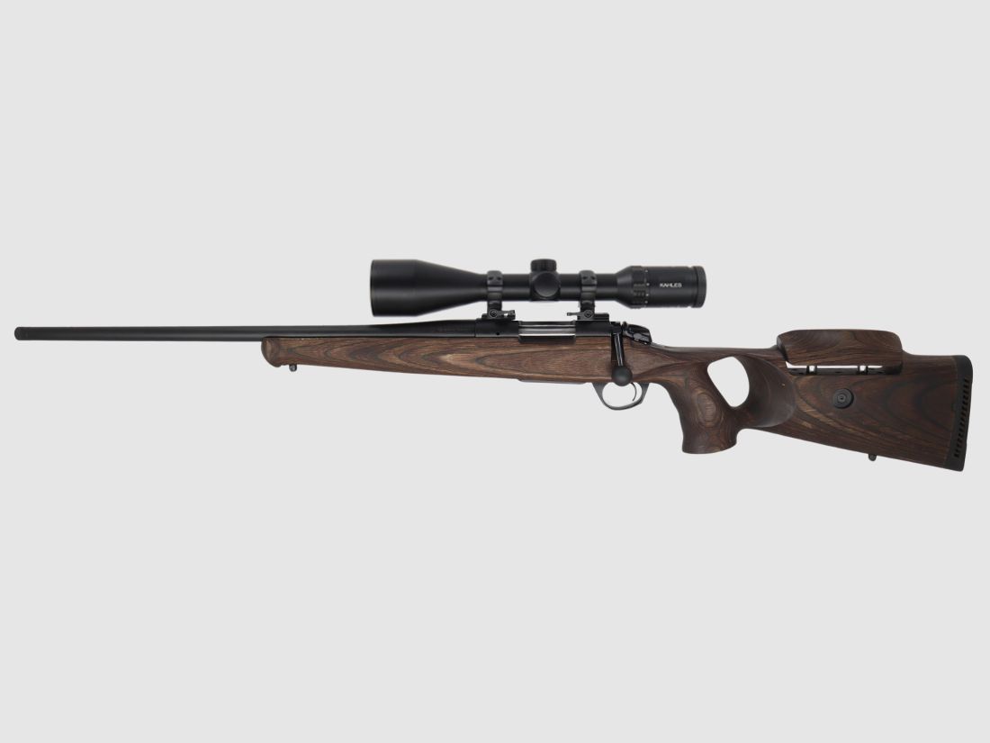  Bergara B14 B&H Prohunter LINKS Lochschaft mit Kahles Helia 2.4-12x56 fertig montiert / Optional: Brenner Schalldämpfer
