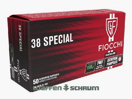 Fiocchi VM 10,2g - 158gr. .38Special