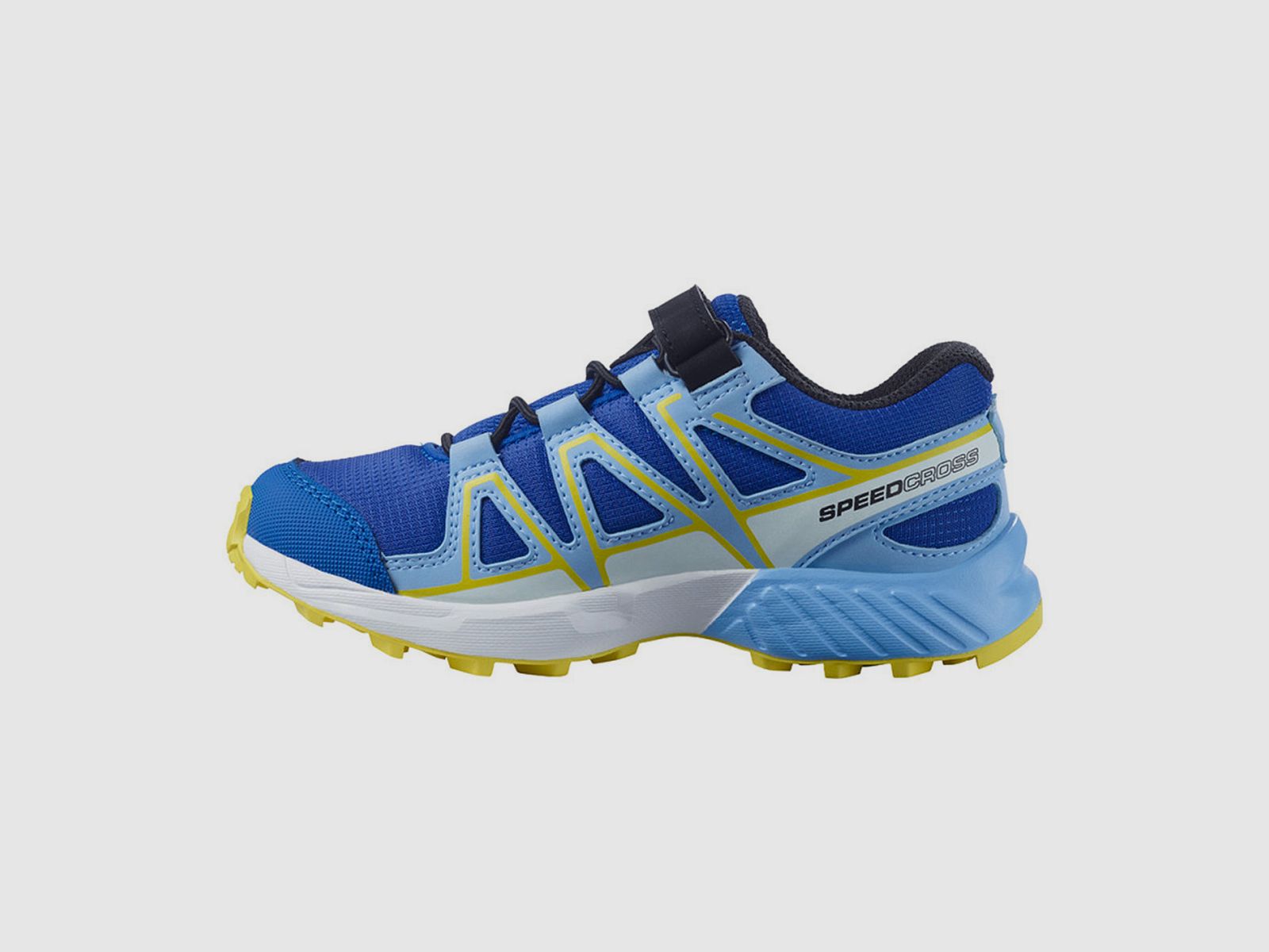 SALOMON – KIDS – BUNGEE K Turkish Sea/Little Boy Blue/Lemon Zest, image 5 of 5