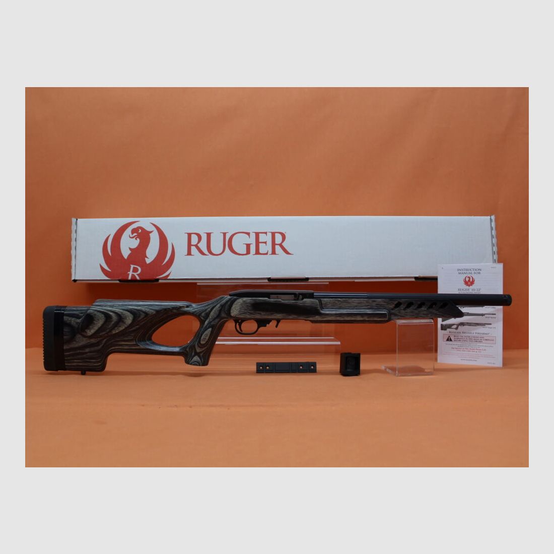 Ruger	 Ha.Büchse .22lr Ruger 10/22 Target Lite 16,13" Lauf/ BX-Trigger/ Schichtholzschaft (.22lfB/.22L.R.)