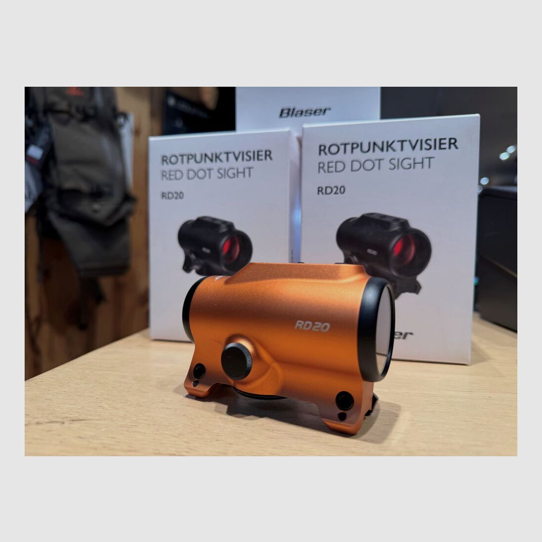 Blaser RD20 Orange incl. montaggio a sella, immagine 1 di 2