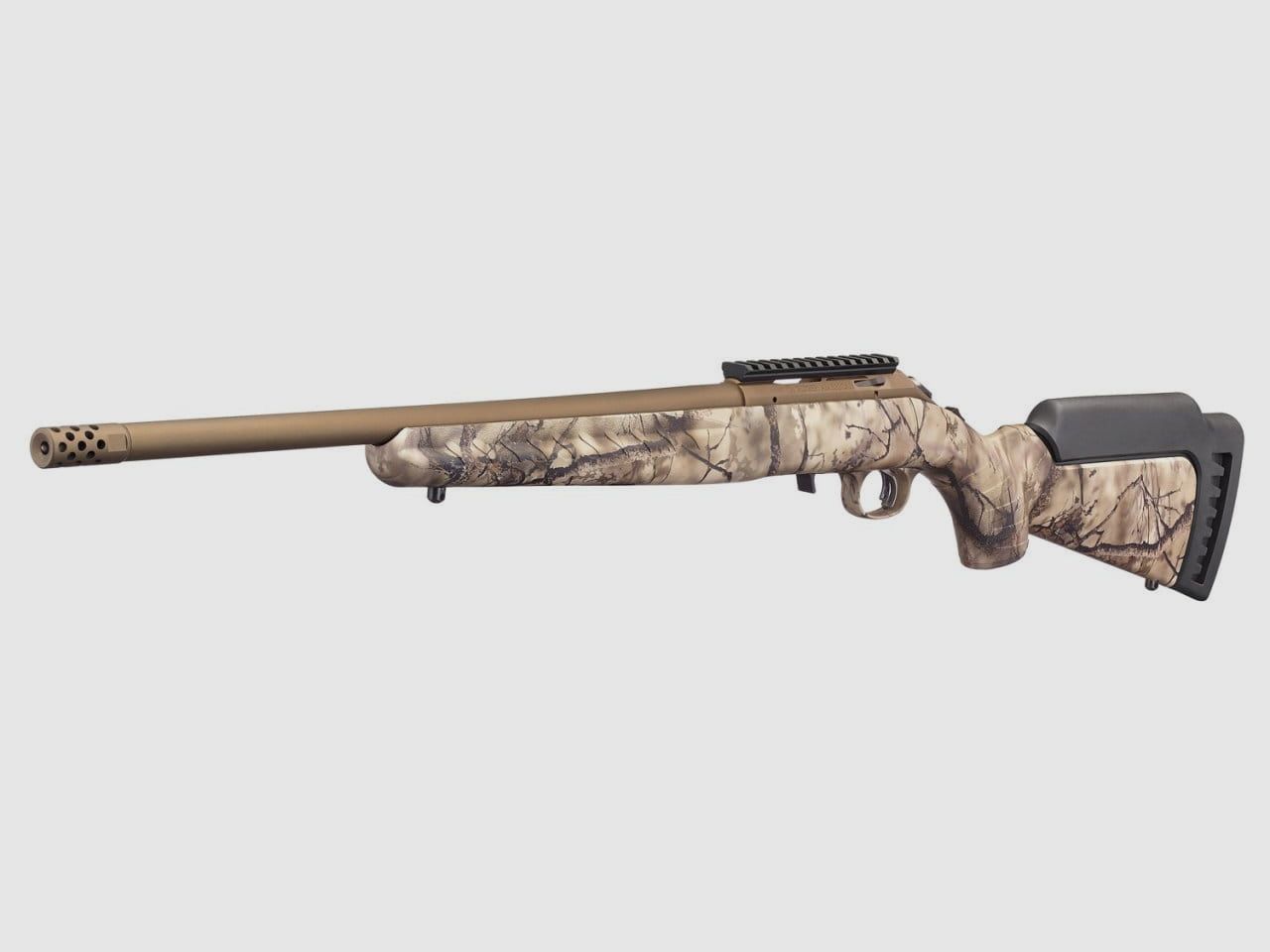 Ruger American Rimfire Standard Camo kal. .22 lfB grendelgeweer, afbeelding 4 van 5
