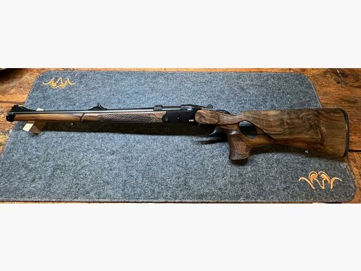 Blaser Kipplaufbüchse K95, Kal. .308Win, Stutzen, mit Holz-Lochschaft "Unik .308Win