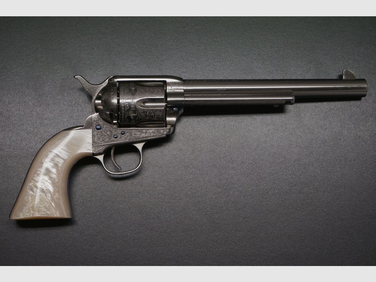 Uberti Cattleman Roosevelt nickelato 44-40, immagine 1 di 6
