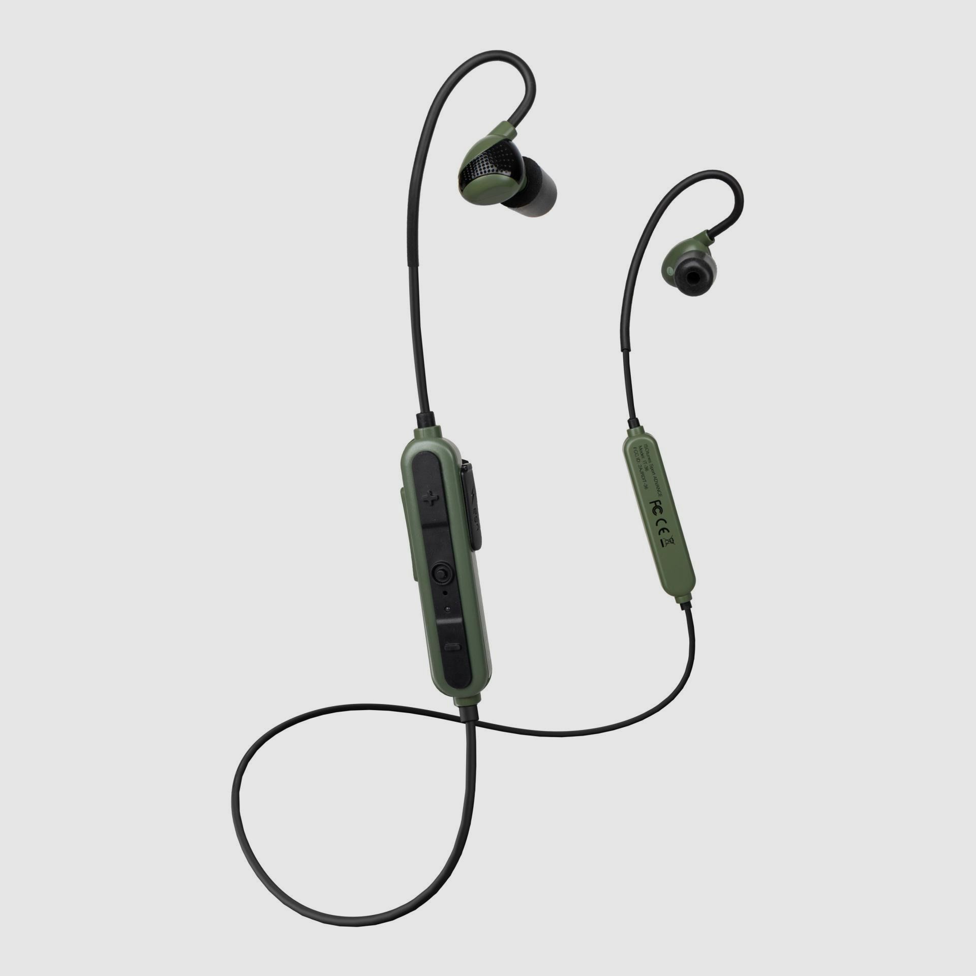 ISOtunes Gehörschutz Sport ADVANCE Schwarz