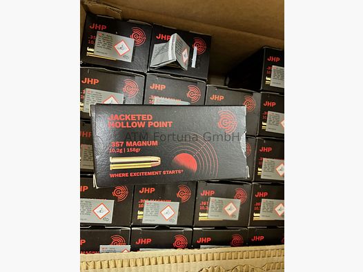 GECO .357 Magnum ogive creuse 10,2g/158grs.