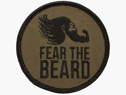Café Viereck Café Viereck Patch Fear the beard