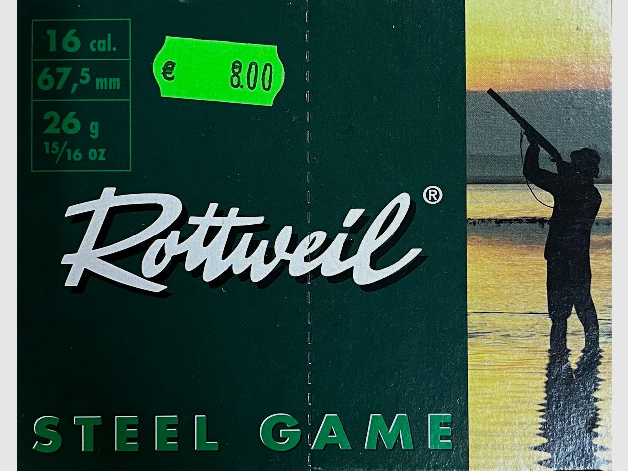 Rottweil Steel Game 16/67,5 26 g - 10 Schuss
