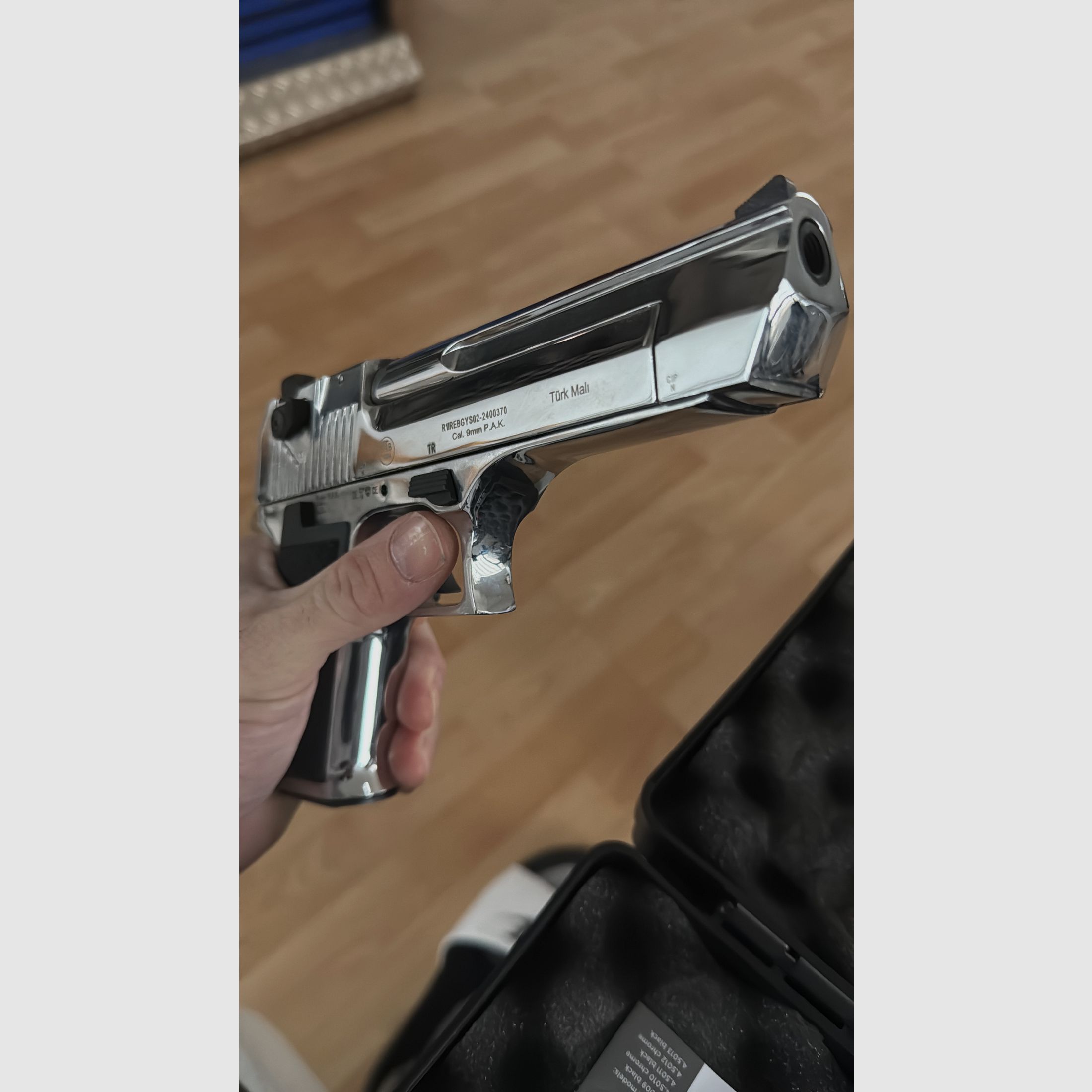 Big Fifty Chrom Umarex 9mm Schreckschuss