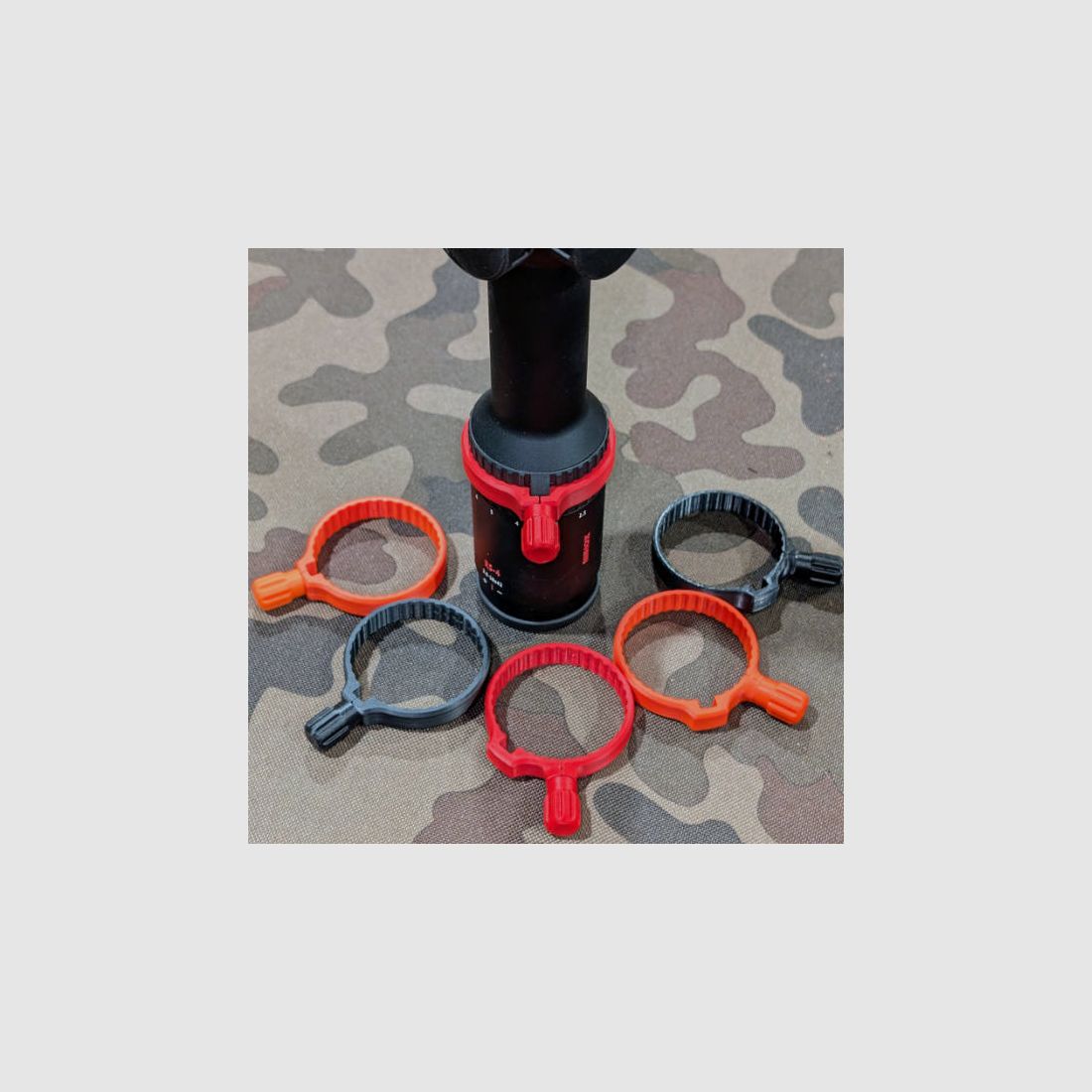 Per Minox RS-4: Leva di regolazione rapida per il mirino per impostare l ingrandimento