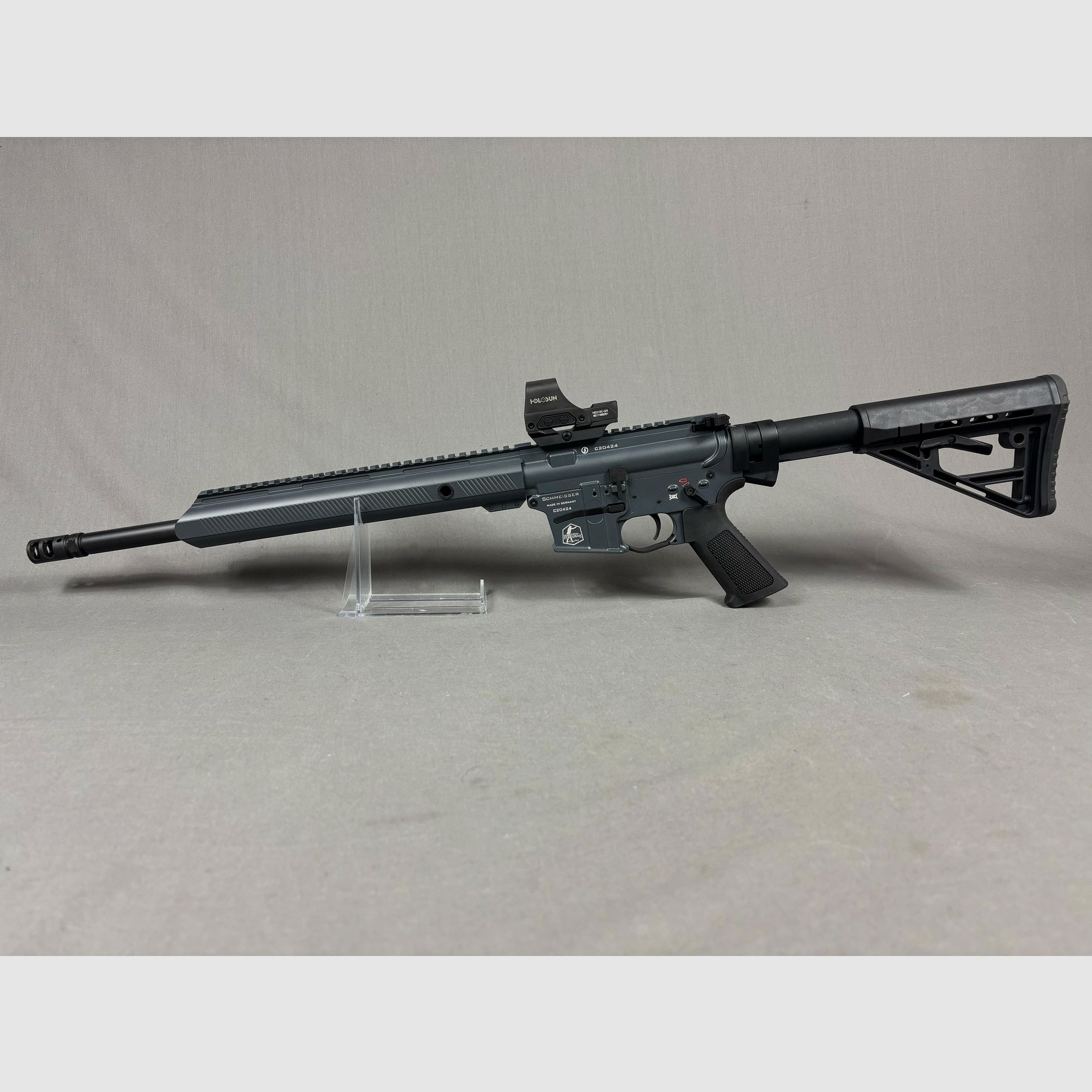 Schmeisser AR15-9 Battleship Grey in 9mm Luger