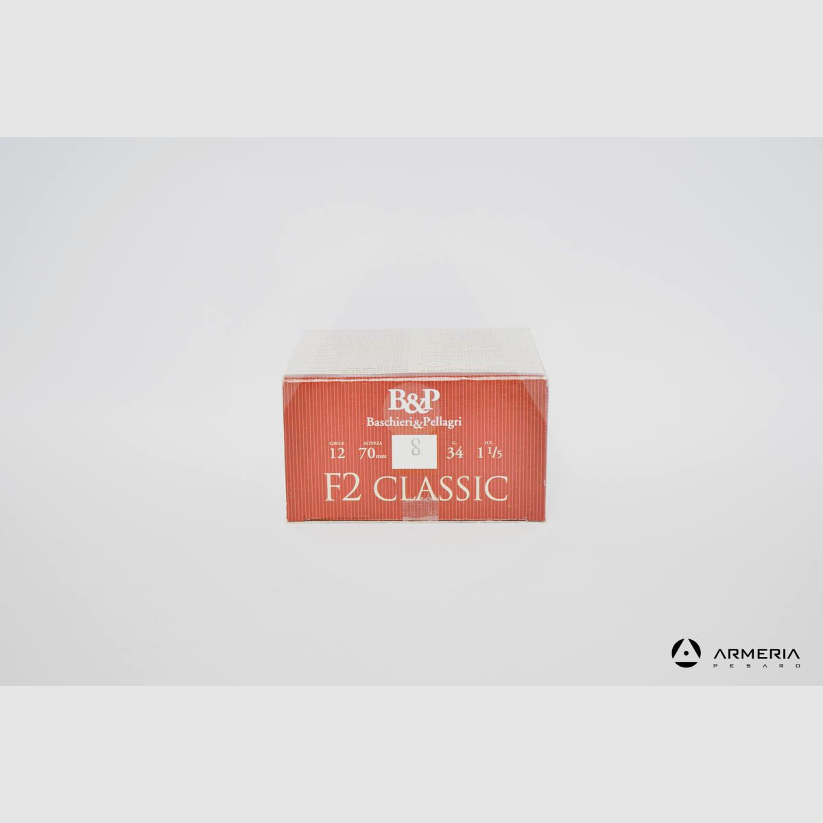 B&P Baschieri e Pellagri F2 Classic calibre 12 – Plomo 8 – 25 cartuchos, imagen 2 de 2