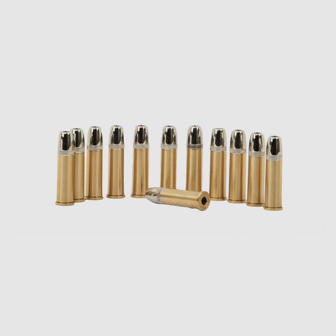 LadehĂĽlsen fĂĽr CO2 Revolver ASG Dan Wesson, Crosman Remington 1875 SR357, SNR357 Snub Nose und UX 357, CNC, Hinterlader, Kaliber 4,5 mm BB, 12 StĂĽck