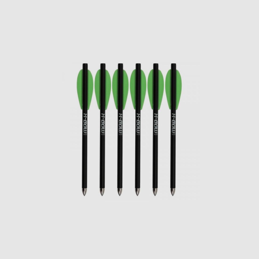 X-BOW FMA CARBONBOLZEN / PFEILE - 6,5 ZOLL - STANDARD - 6 STÜCK