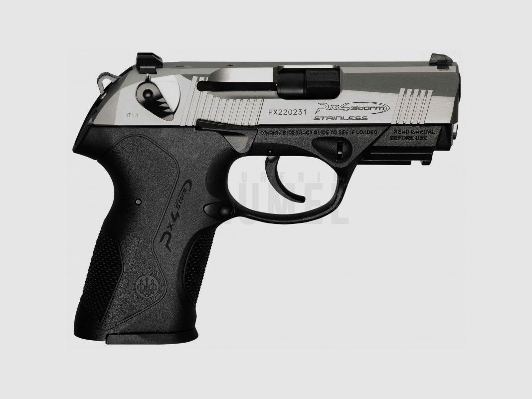 PISTOLET BERETTA PX4 COMPACT F INOX 9MM PARA 15 COUPS