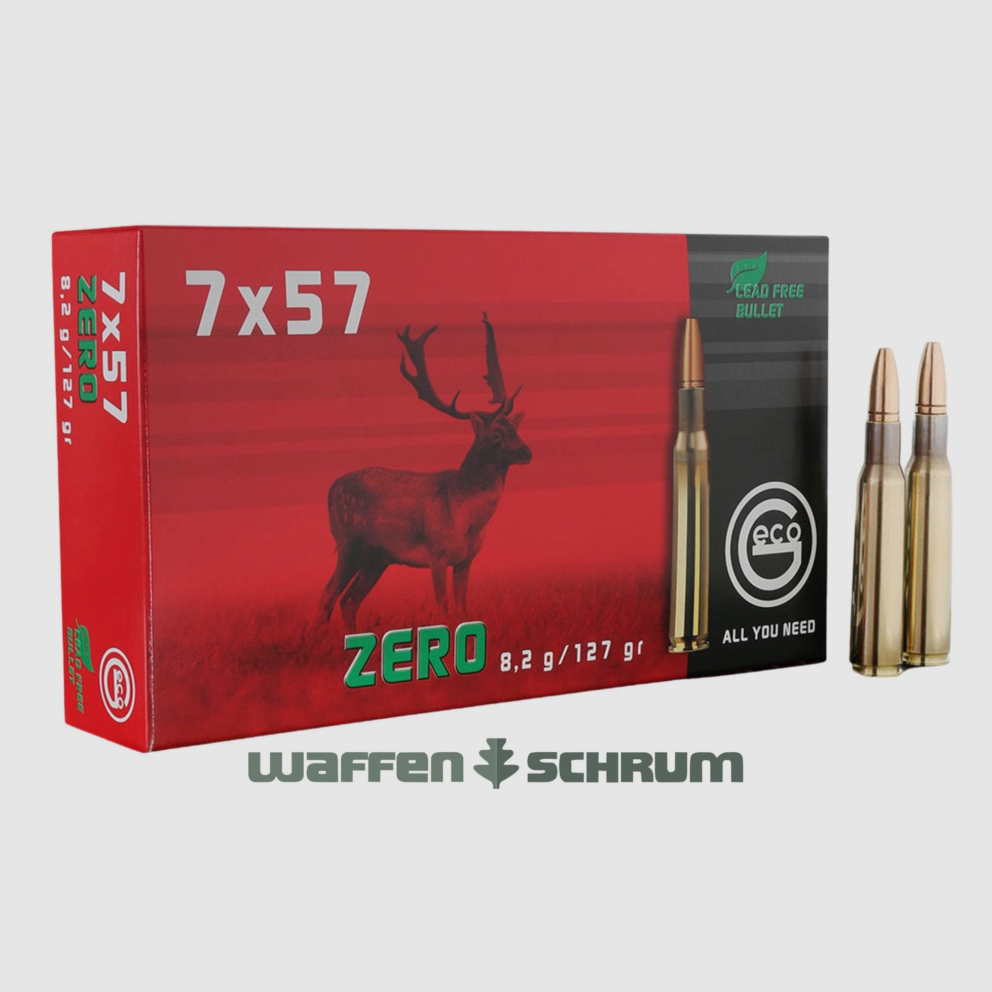 Geco Zero 8,2g - 127gr 7x57