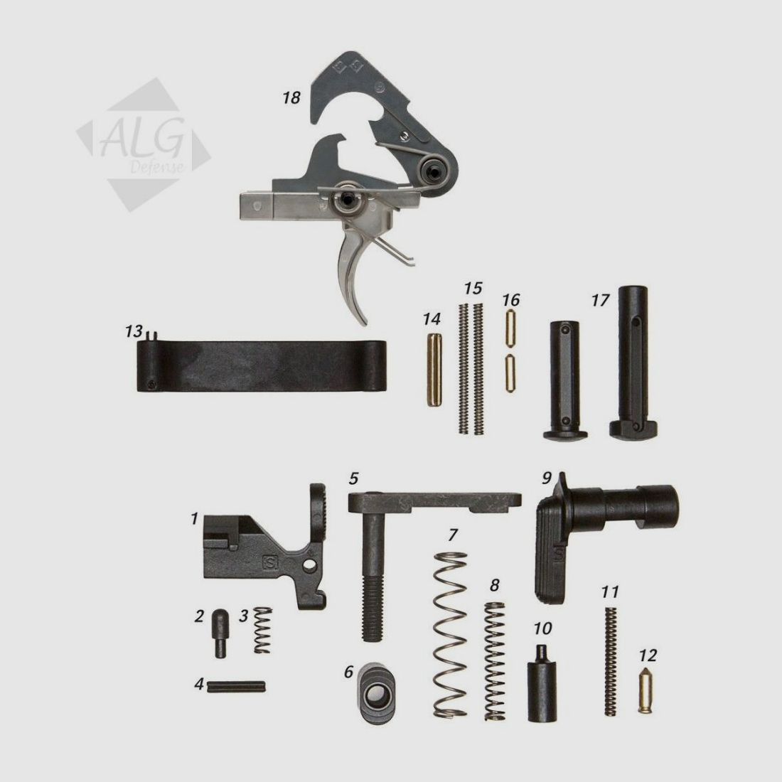 ALG Defence Lower Parts Kit + ACT