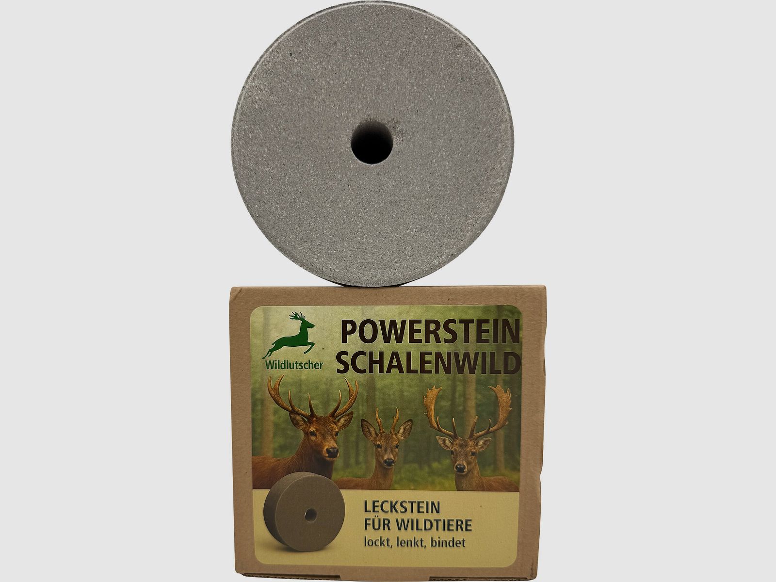 Wildlutscher Power-Leckstein Schalenwild