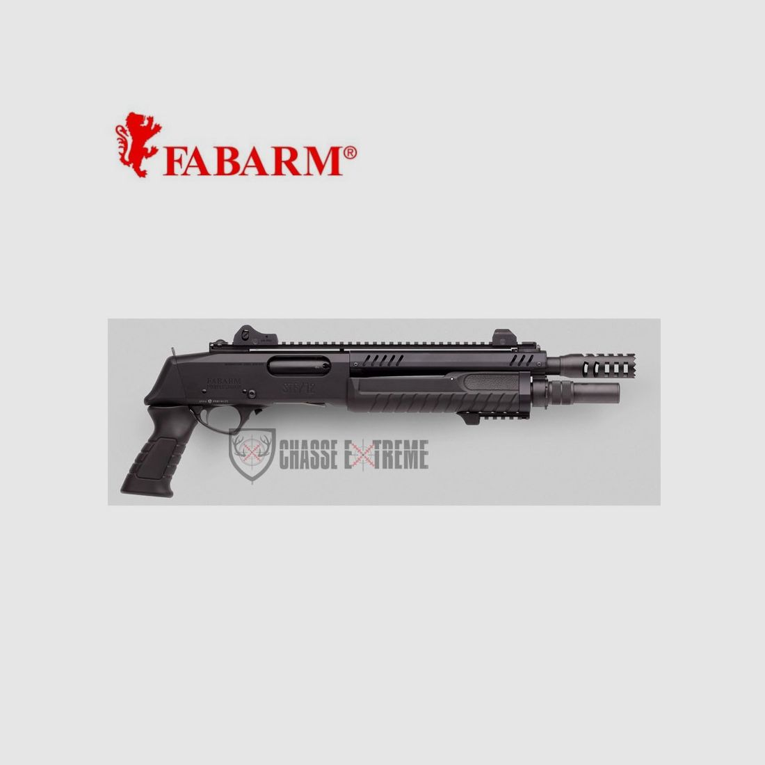 Flinte FABARM STF12 Short Black 11'' Kal. 12/76, Bild 1 von 2