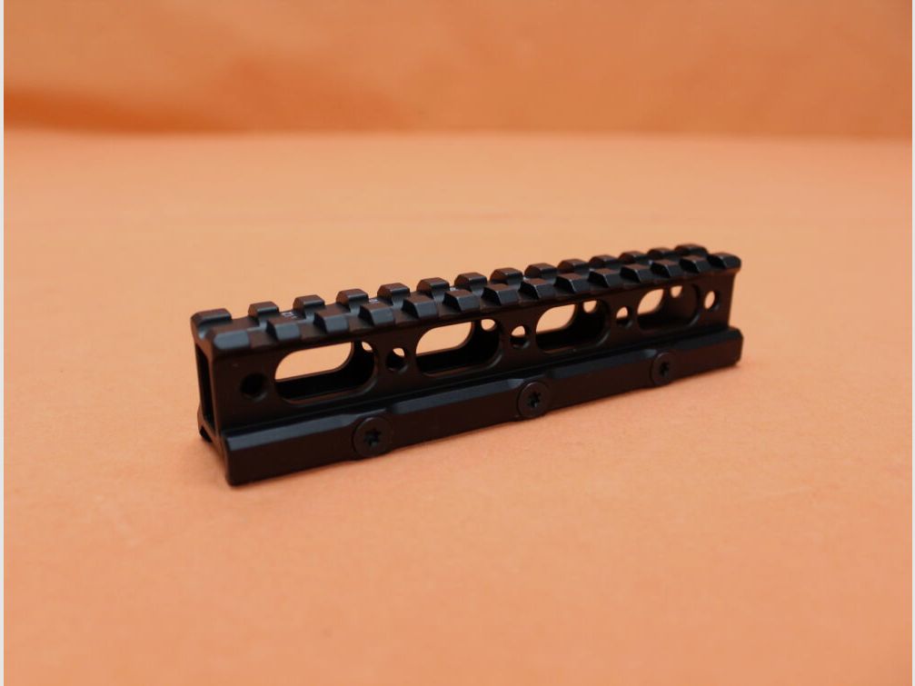 UTG - Leapers UTG Super Slim Picatinny Riser Mount (MT-RSX1L) Erhöhung für Picatinnyprofil, BH=25mm/ BL=140mm