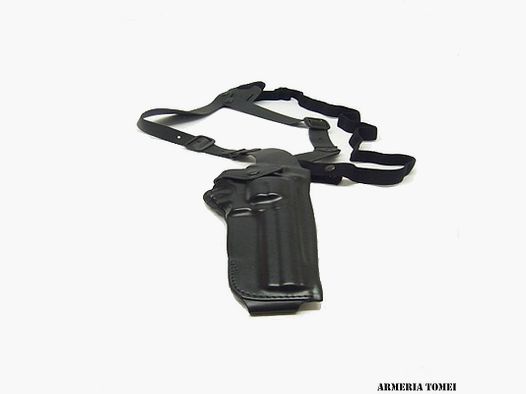 VEGA HOLSTER – AA113 – FONDINA ASCELLARE IN CUOIO PER REVOLVER 4″ FRAME J, K , L