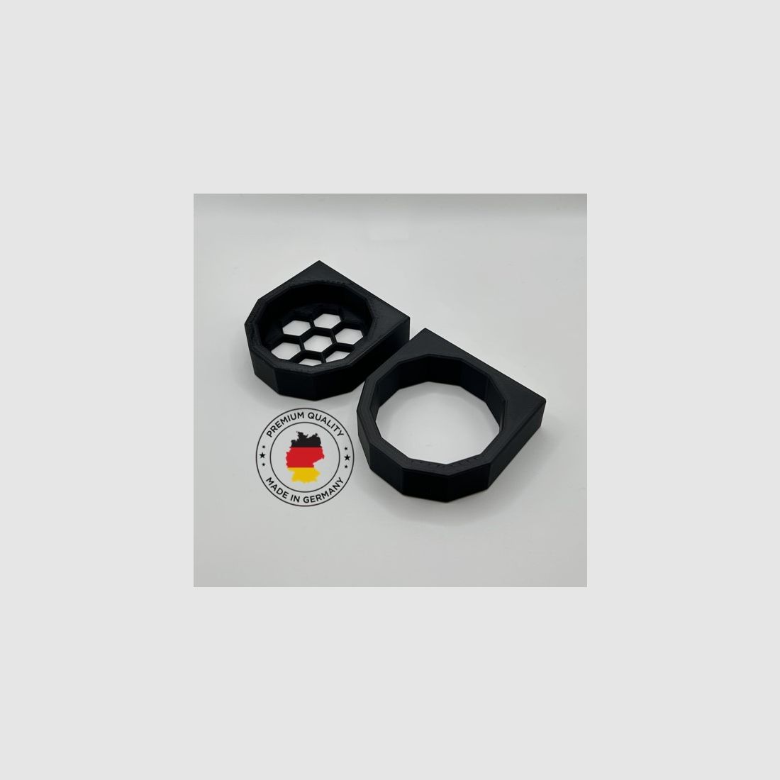 Magnetischer Schalldämpfer Halter flexibel bis Ø 56mm | Waffenschrank Schalldämpferhalterung 