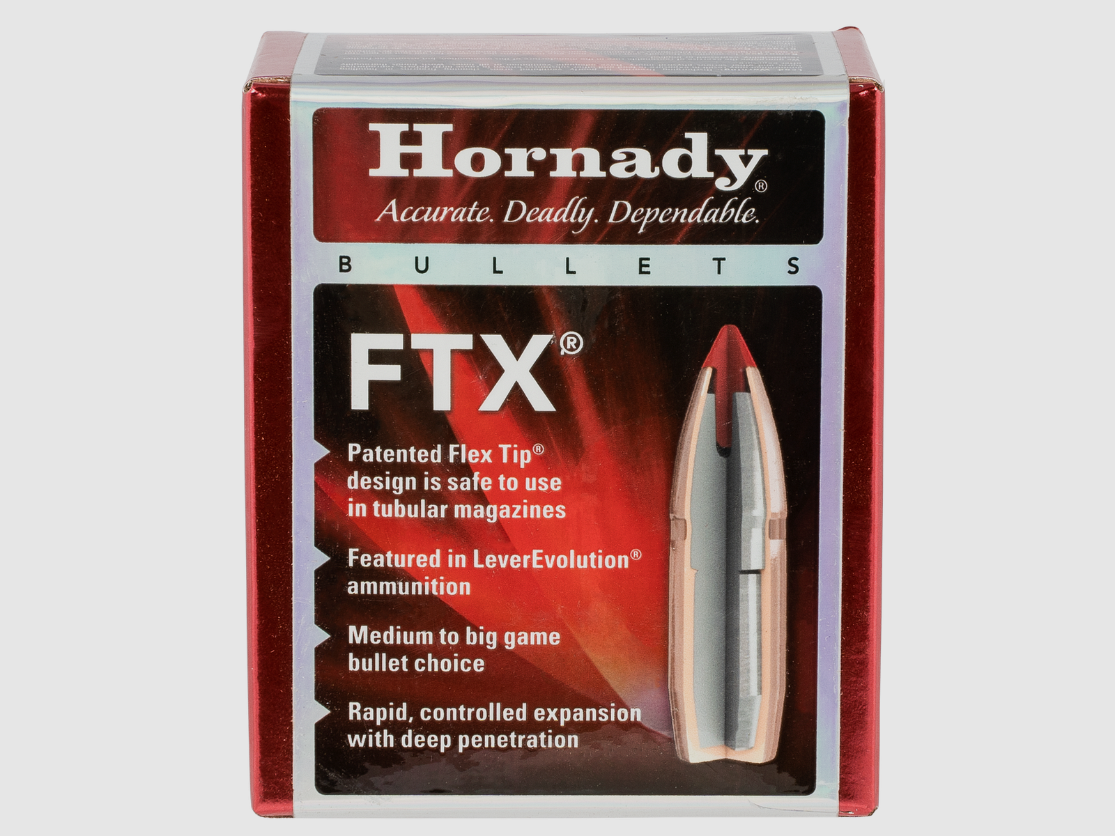 Hornady Geschosse .30/.308 – FTX – 135gr #3027, Bild 1 von 2
