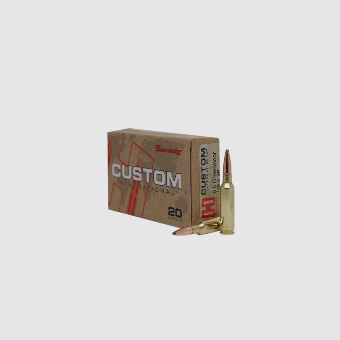 Munizioni per carabina Hornady cal. 6,5 Creedmoor SP 140 gr/9 g 81502, immagine 1 di 2
