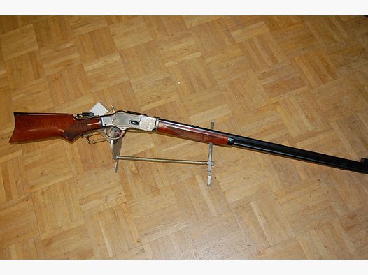 Hege Uberti Unterhebelrepetierbüchse Winchester Western Rifle M1873 im Kal .45 LC im Bestzustand