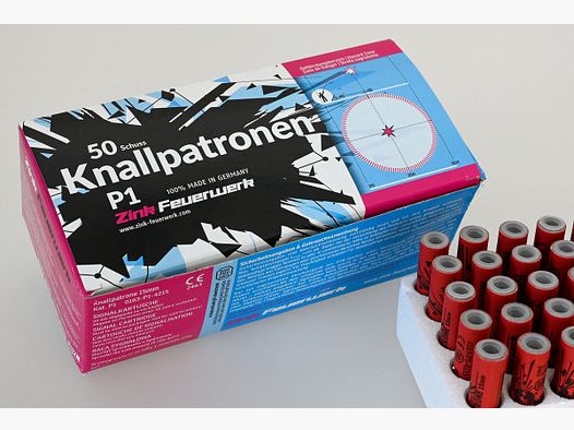 ZINC BANG CARTRIDGES P1 - BIRD SCARE - 50 SHOTS