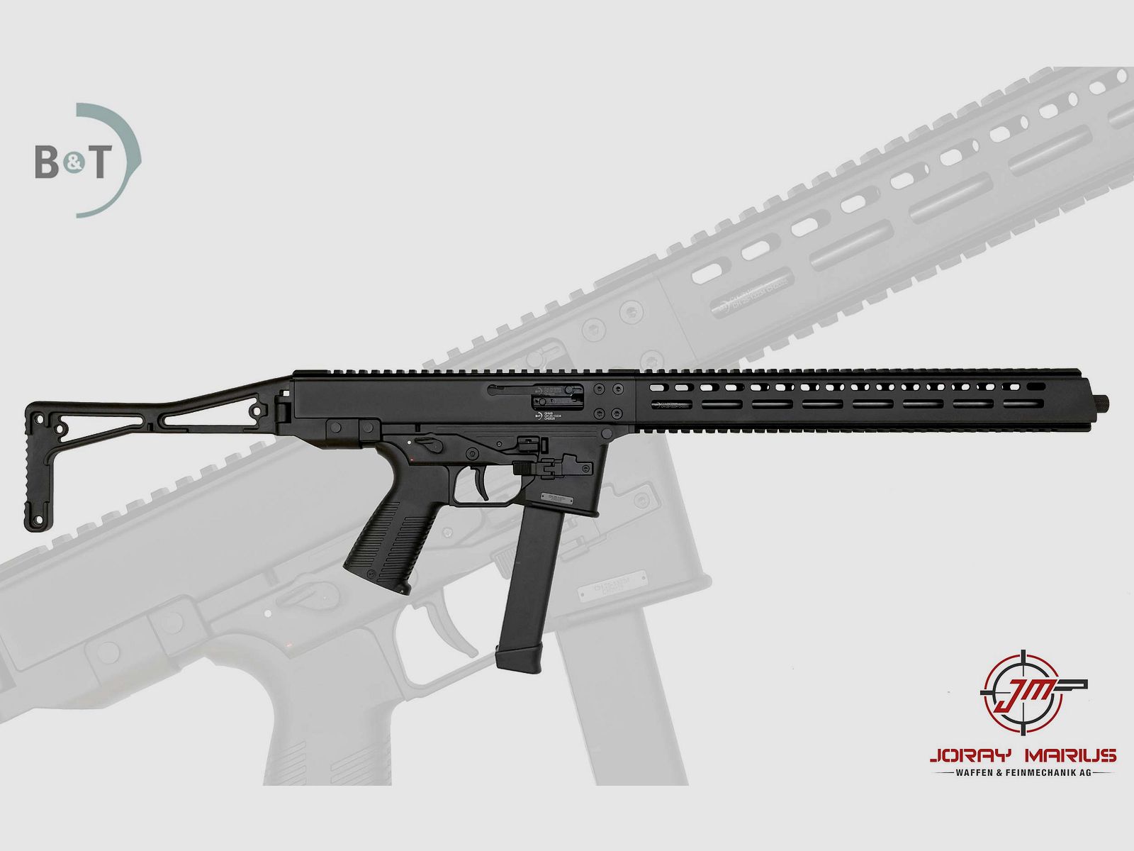 B&T GHM9 Sport G semi-automatisch 9mm Para 16.5", afbeelding 1 van 2