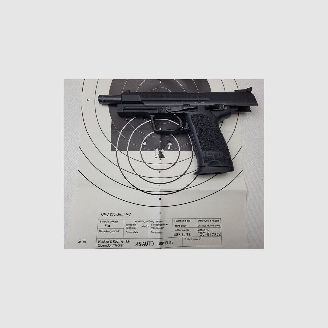 Heckler & Koch USP Elite