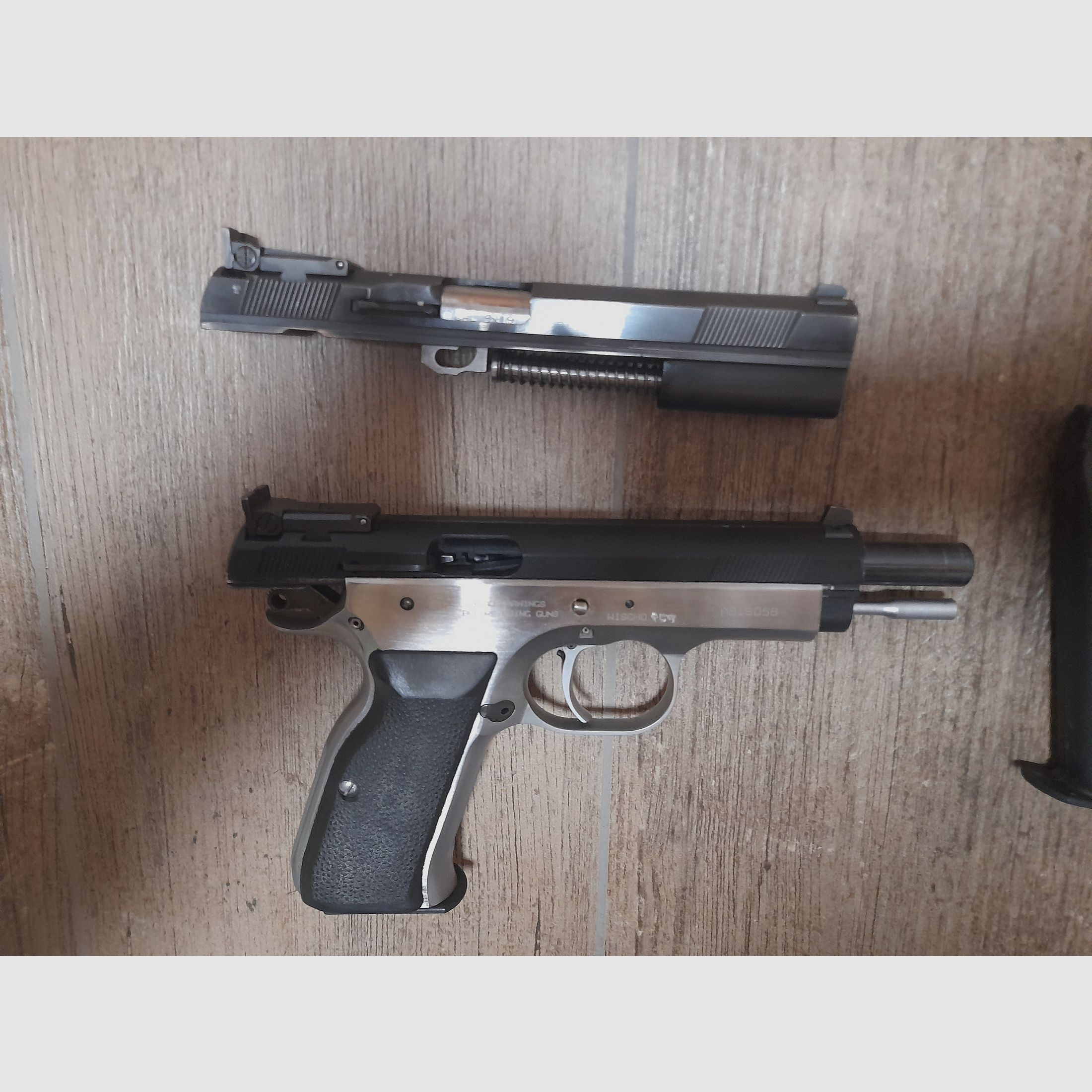 Tanfoglio Ultra Match Duotone 9mm with .22 conversion system