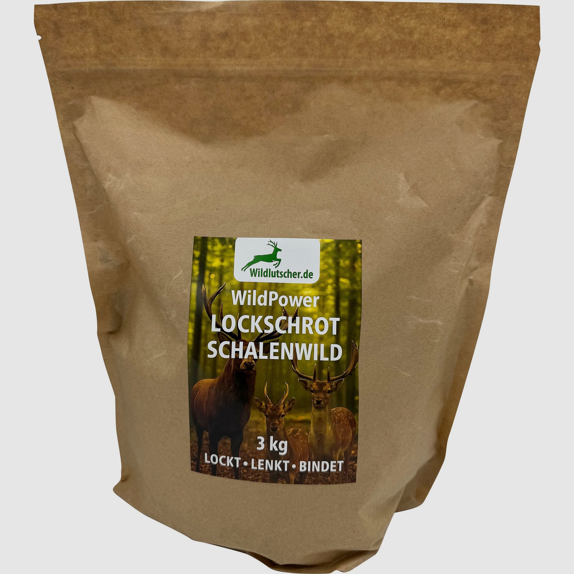 Wildlutscher WildPower Lockschrot Schalenwild
