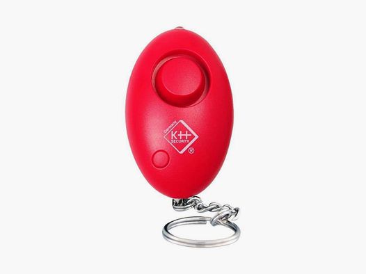 KH-Security – Portachiavi allarme personale -100 dB con moschettone