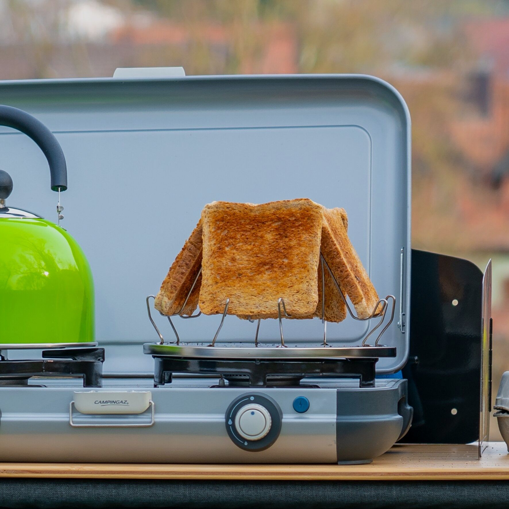 Stainless Steel Camping Toaster, image 1 of 4